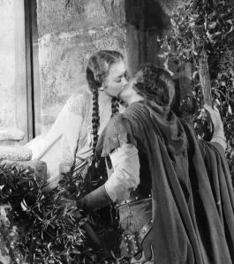 Olivia de Havilland and Errol Flynn in Robin Hood